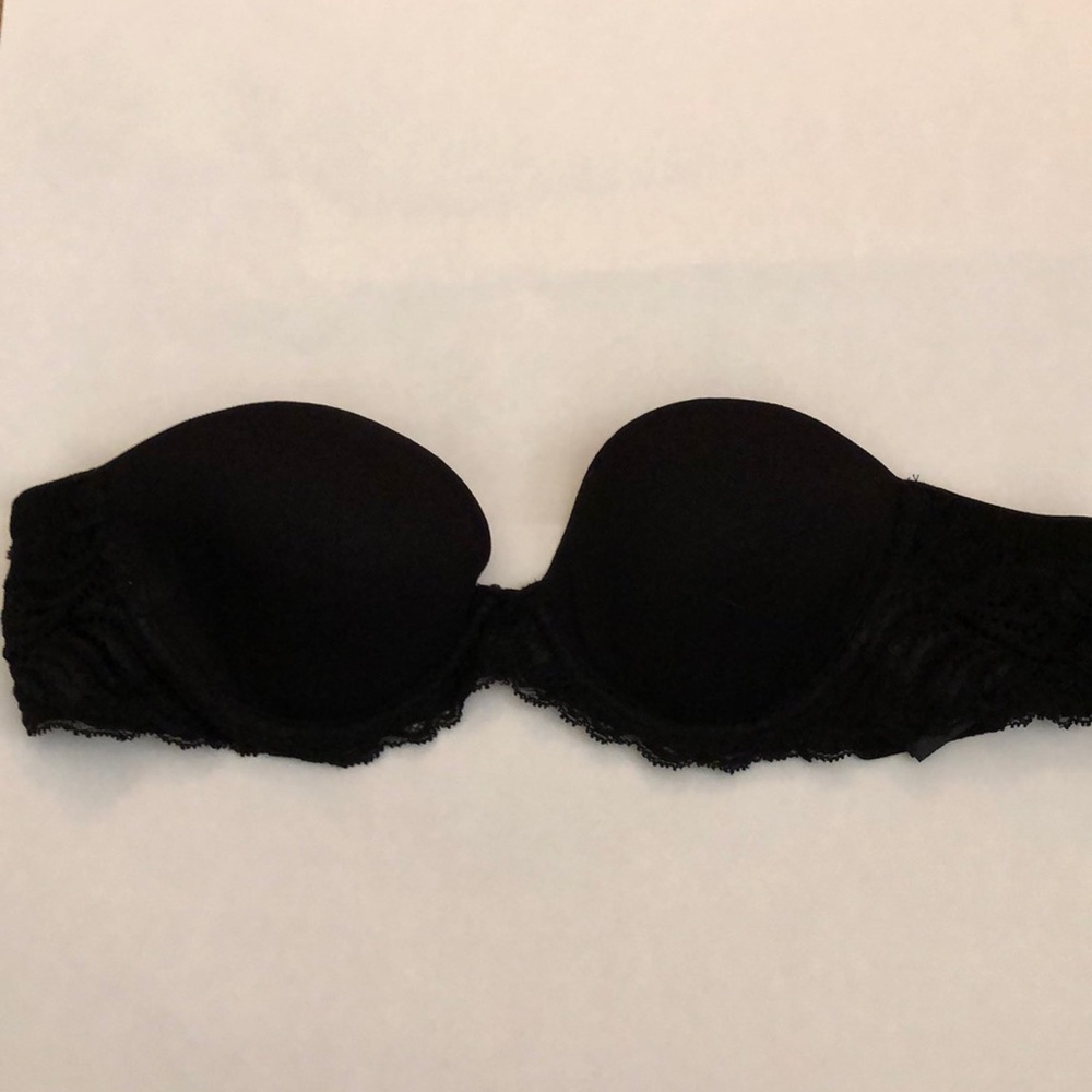barely worn natori strapless bra
